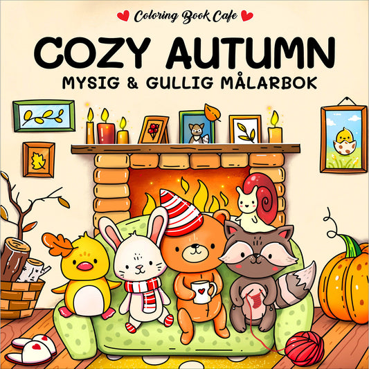 LEGIND Målarbok : Cozy Autumn