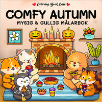 LEGIND Målarbok : Cozy Comfy Autumn