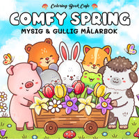 LEGIND Målarbok : Cozy Comfy Spring