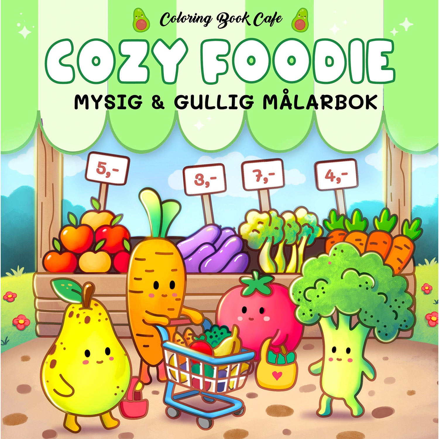 LEGIND Målarbok : Cozy Foodie