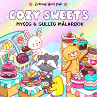 LEGIND Målarbok : Cozy Sweets
