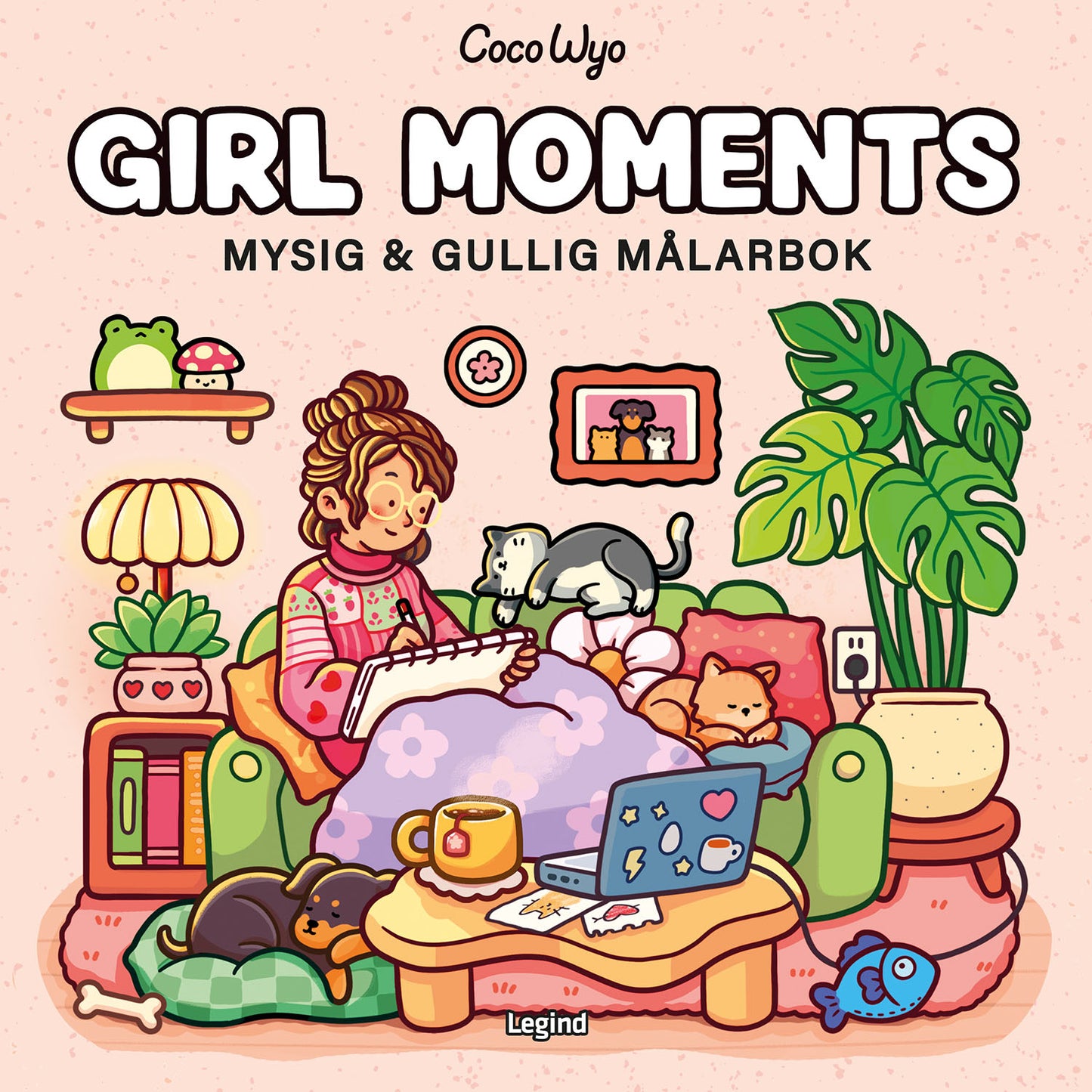 LEGIND Målarbok : Cozy Coloring