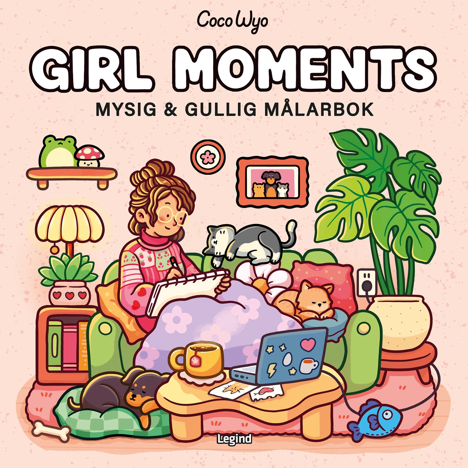 LEGIND Målarbok : Cozy Coloring