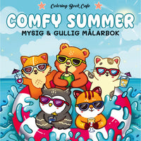 LEGIND Målarbok : Comfy Summer