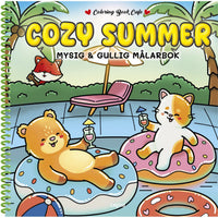 LEGIND Deluxe Målarbok : Cozy Summer
