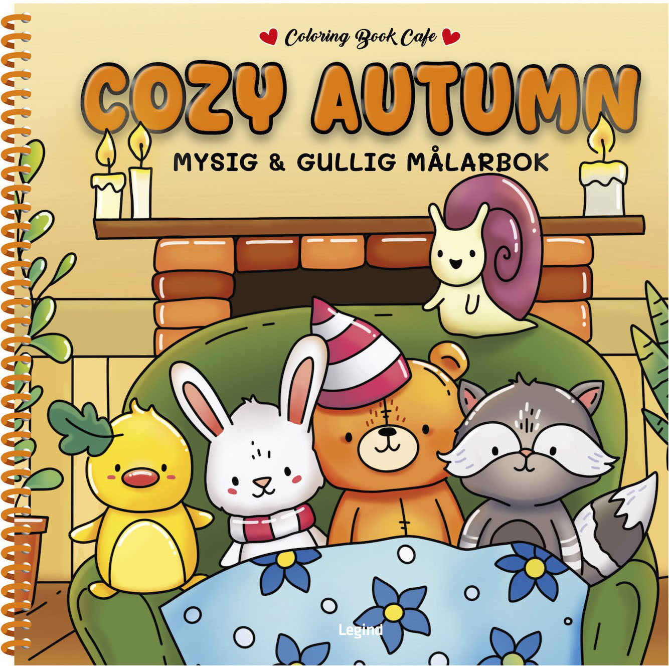 LEGIND Deluxe Målarbok : Cozy Autumn