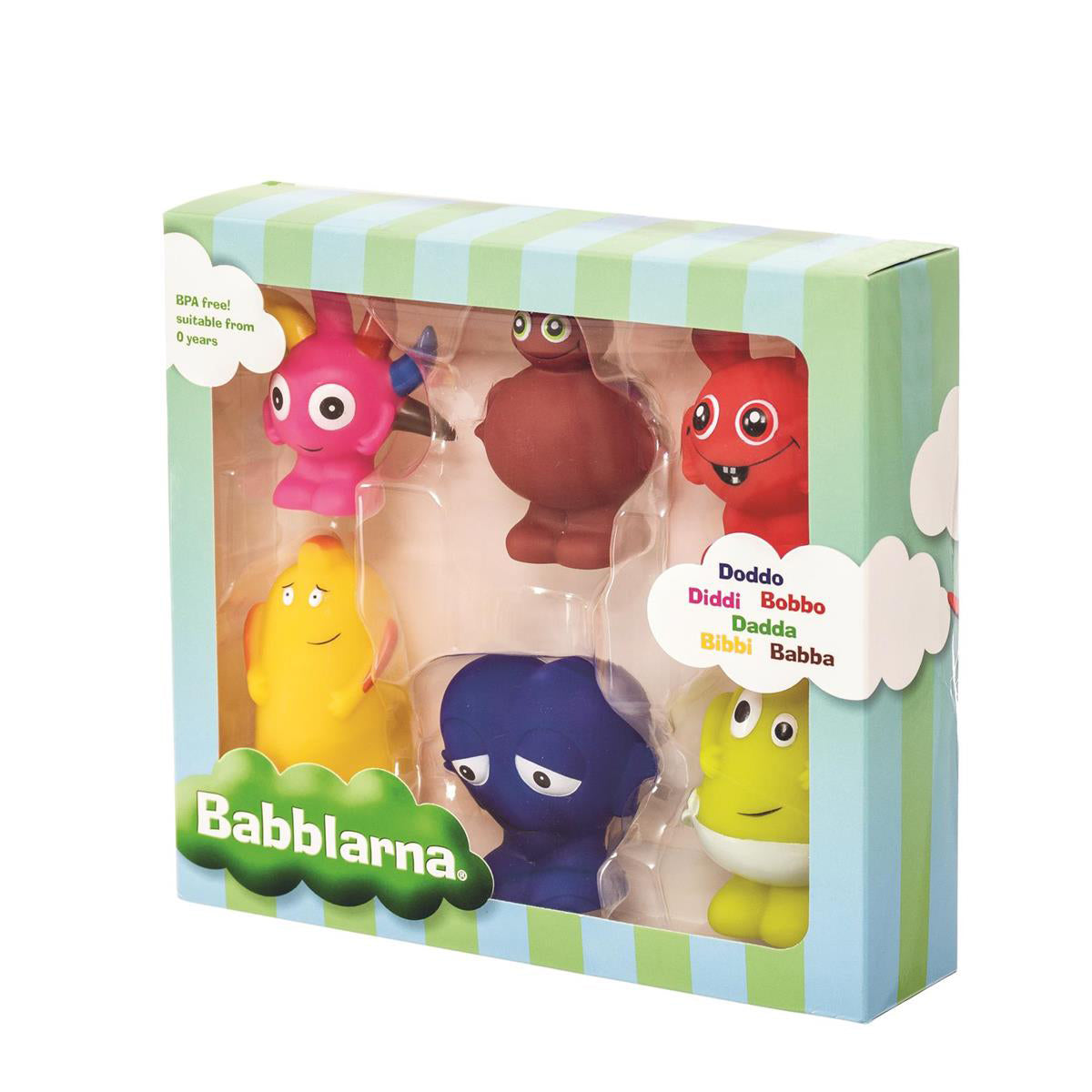 Babblarna- Plastfigurer