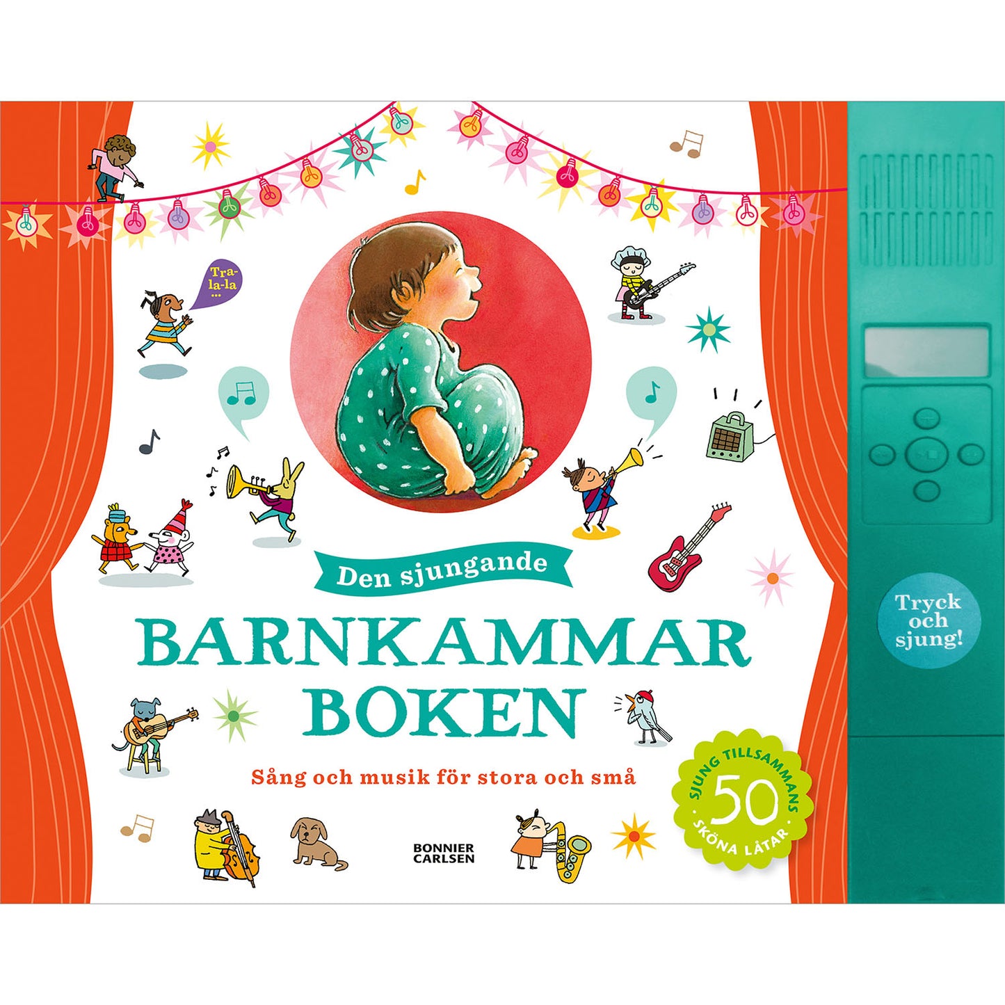 BONNIER Den sjungande barnkammarboken