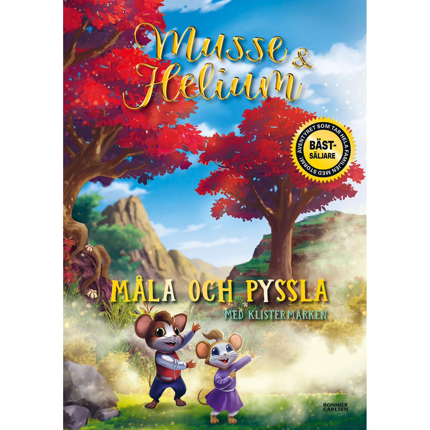 BONNIER Musse & Helium. Måla och