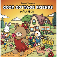 MAX STRÖM Målarbok : Cozy Cottage Life