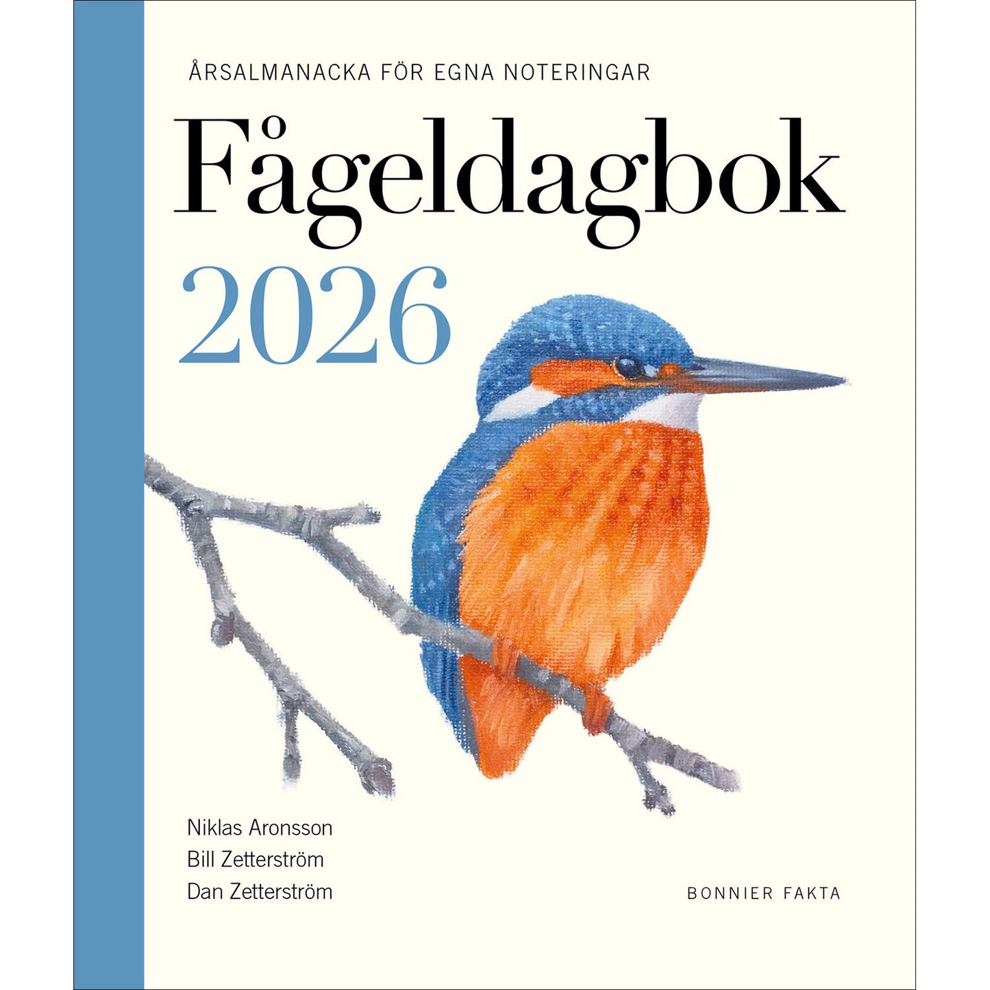 BONNIER Fågeldagbok 2026