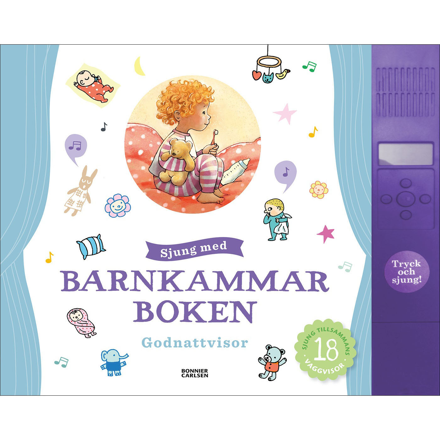 BONNIER Sjung med barnkammarboken