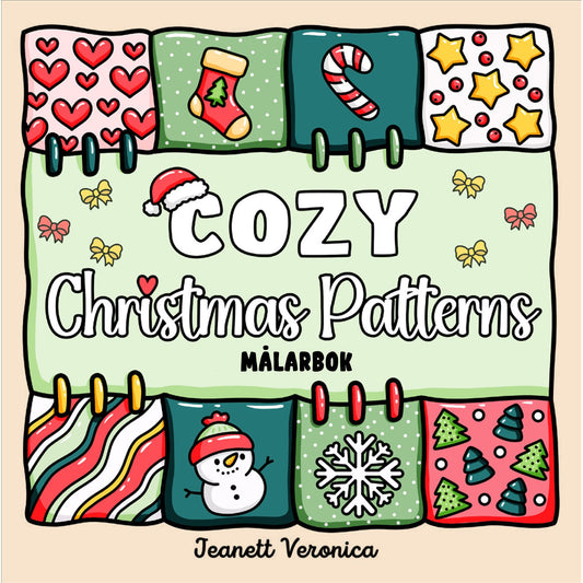 PRIMO Målarbok : Cozy Christmas