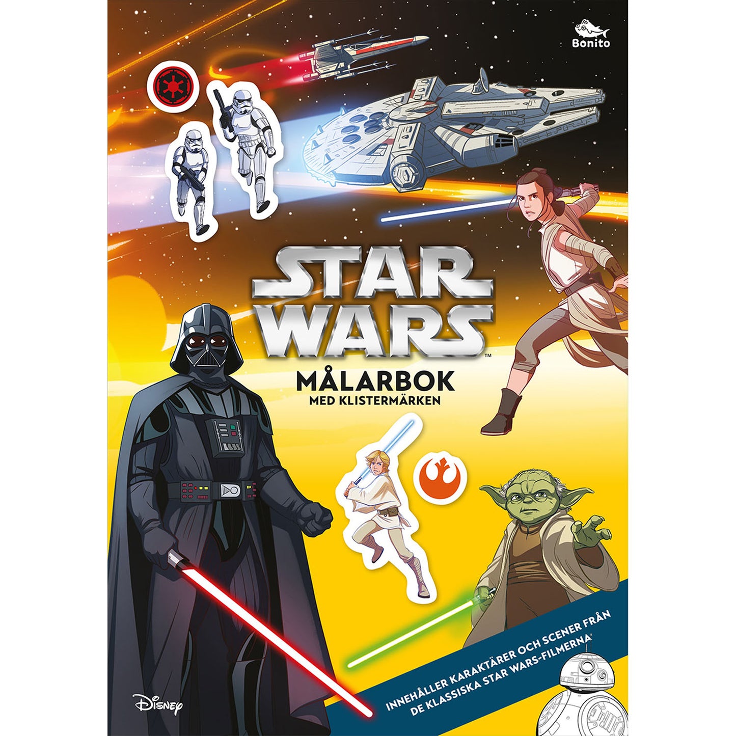 Star Wars : Målarbok