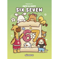 BOKFÖRLAGET SEMIC Målarbok : Cozy Six Seven
