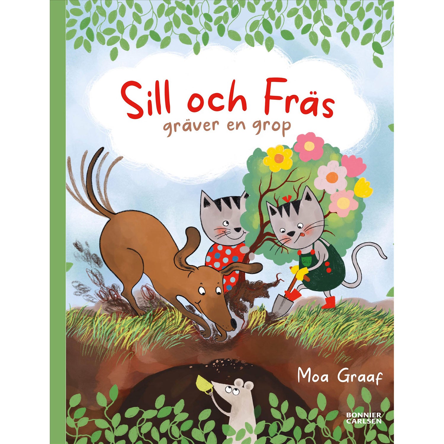 BONNIER Sill och Fräs gräver en grop