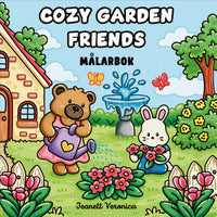 BONNIER Målarbok : Cozy Gardening