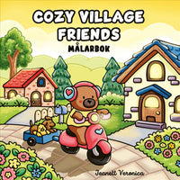 BONNIER Målarbok : Cozy Village