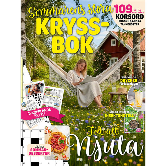 BOKFÖRLAGET SEMIC Sommarens stora kryssbok