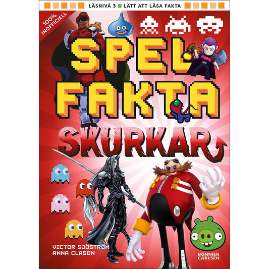 BONNIER Spelfakta  Skurkar