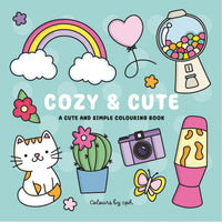 COLOURSBY Målarbok : Cozy and Cute