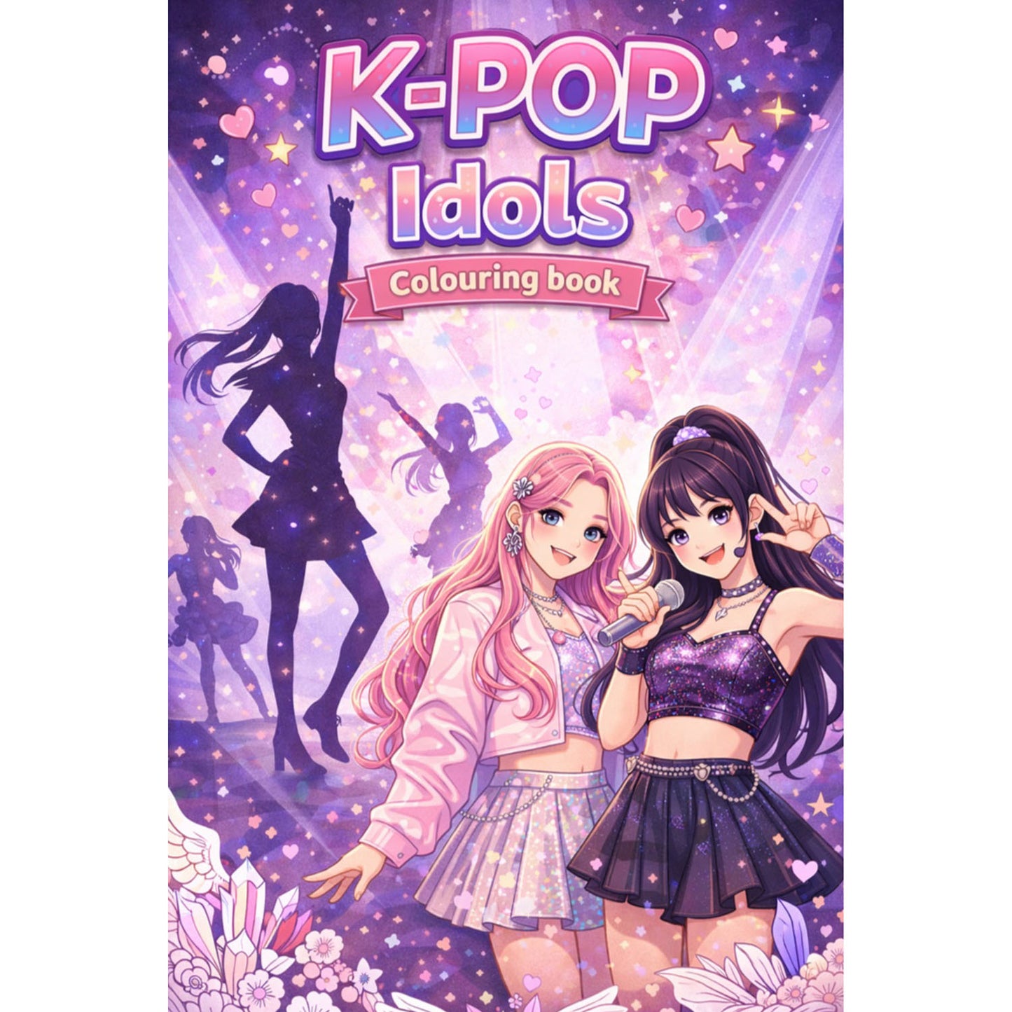 KPOP Målarbok: K-pop idols