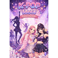 KPOP Målarbok: K-pop idols
