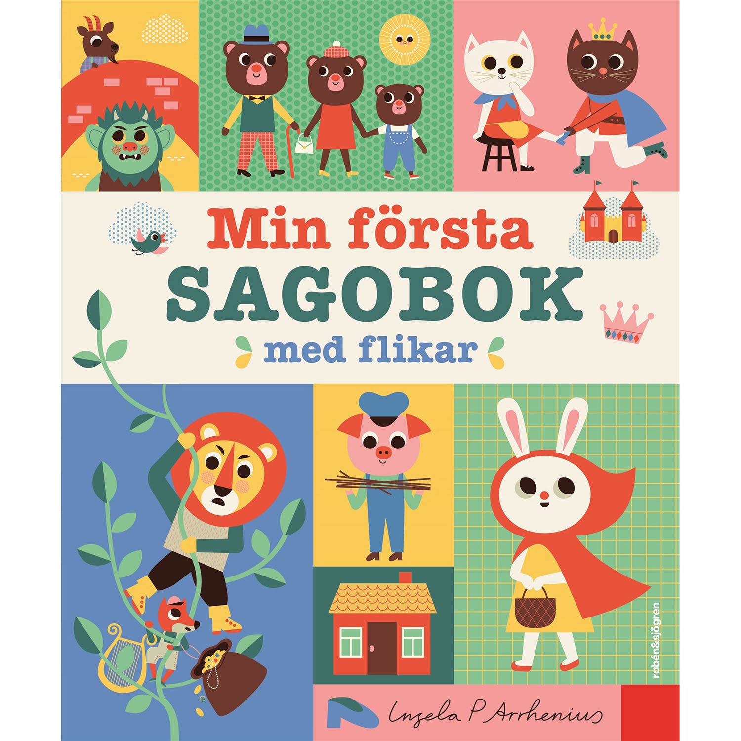 RABÉN & SJÖRGREN Min första sagobok med flikar