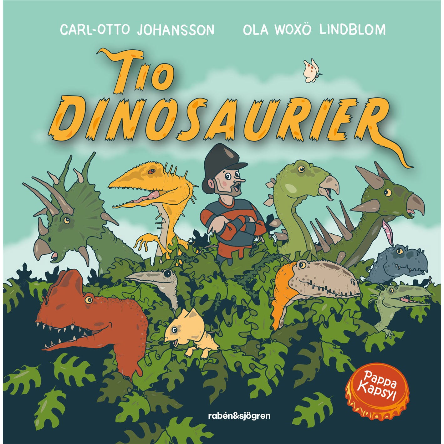 RABÉN & SJÖRGREN Tio dinosaurier