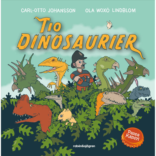 RABÉN & SJÖRGREN Tio dinosaurier