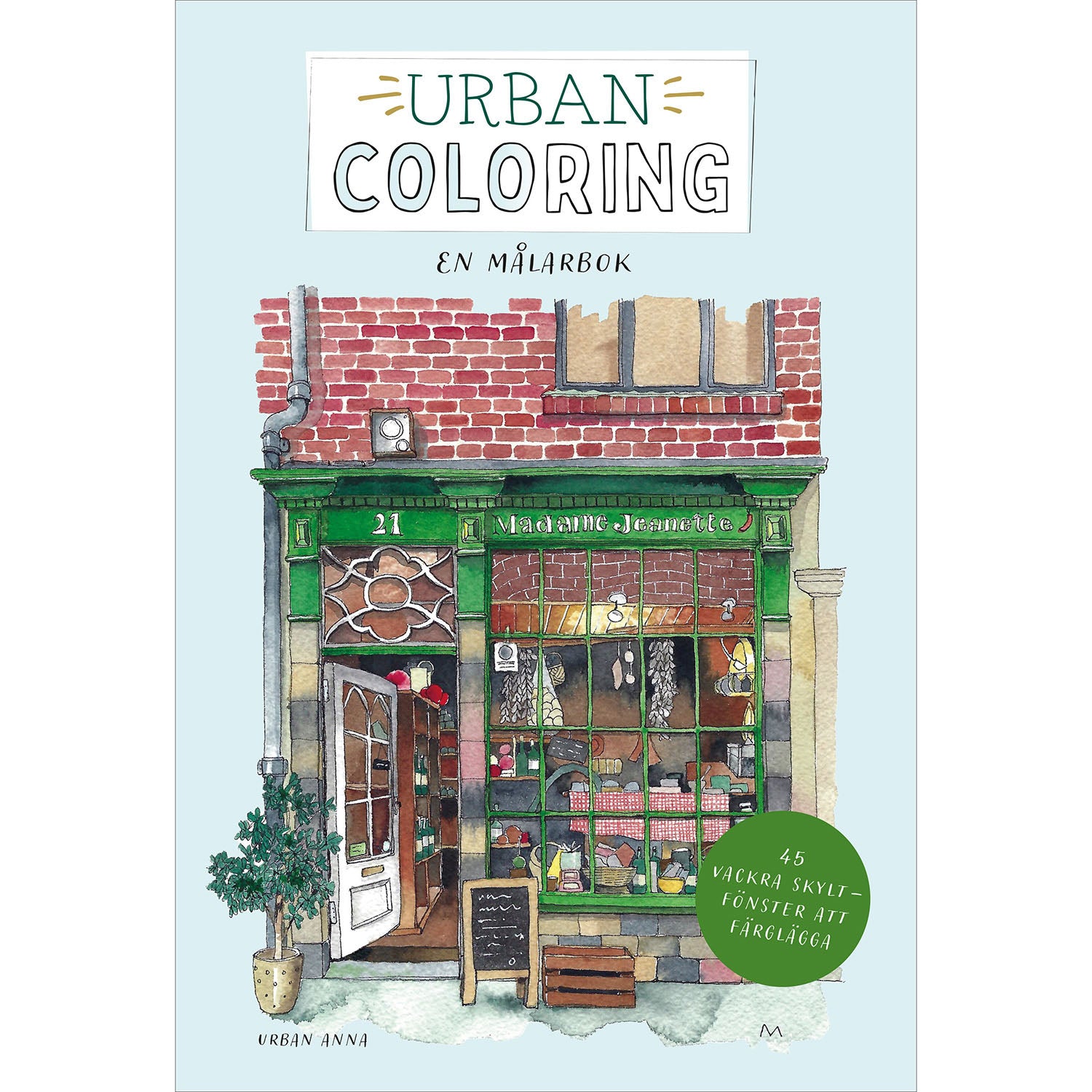 TUKAN FÖRLAG Urban coloring: