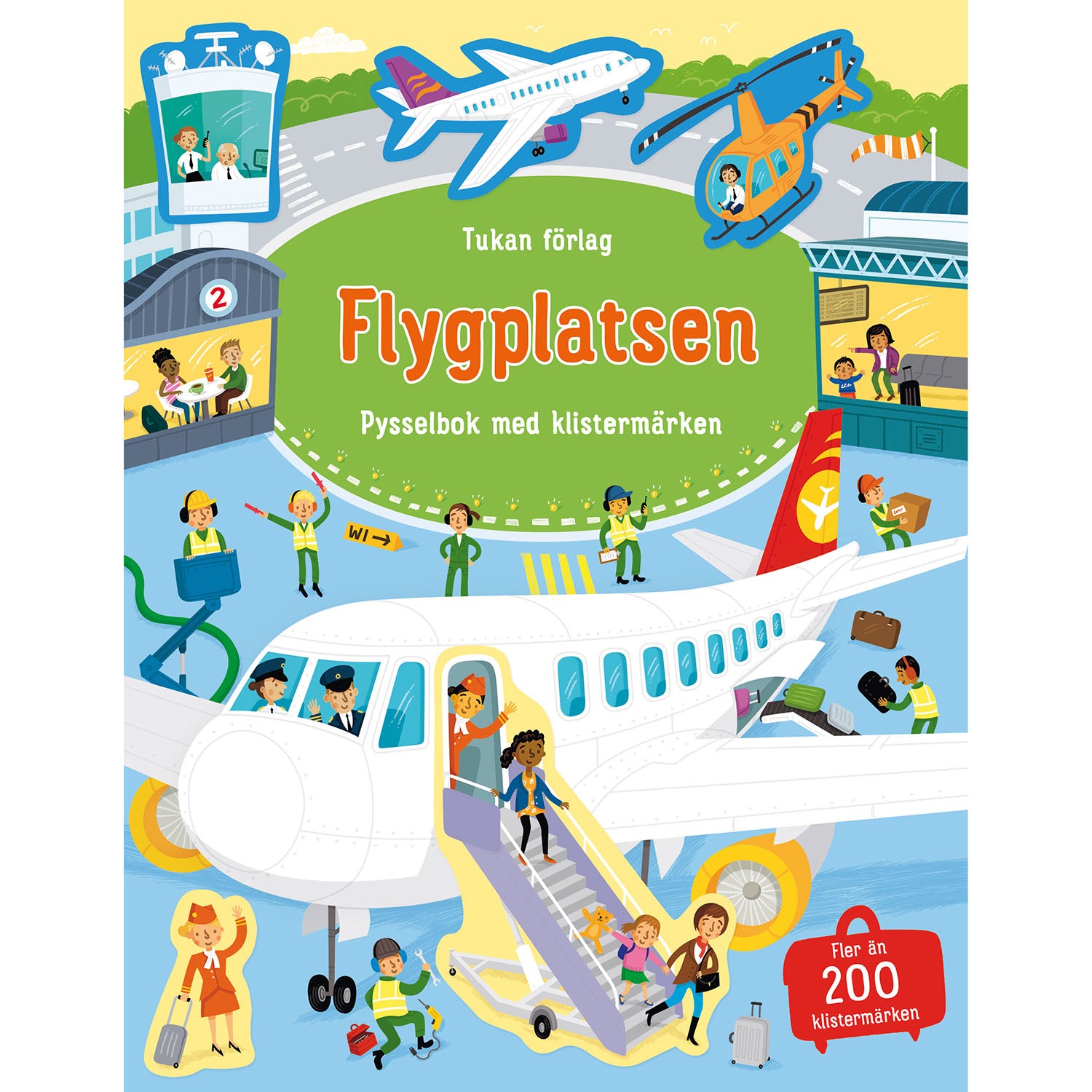 TUKAN FÖRLAG Flygplatsen - Pysselbok