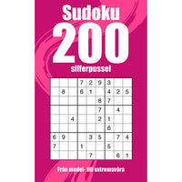 TUKAN FÖRLAG Sudoku: 200 sifferpussel