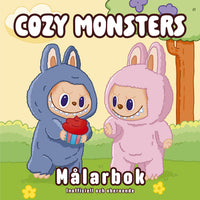 TUKAN FÖRLAG Målarbok : Cozy monsters