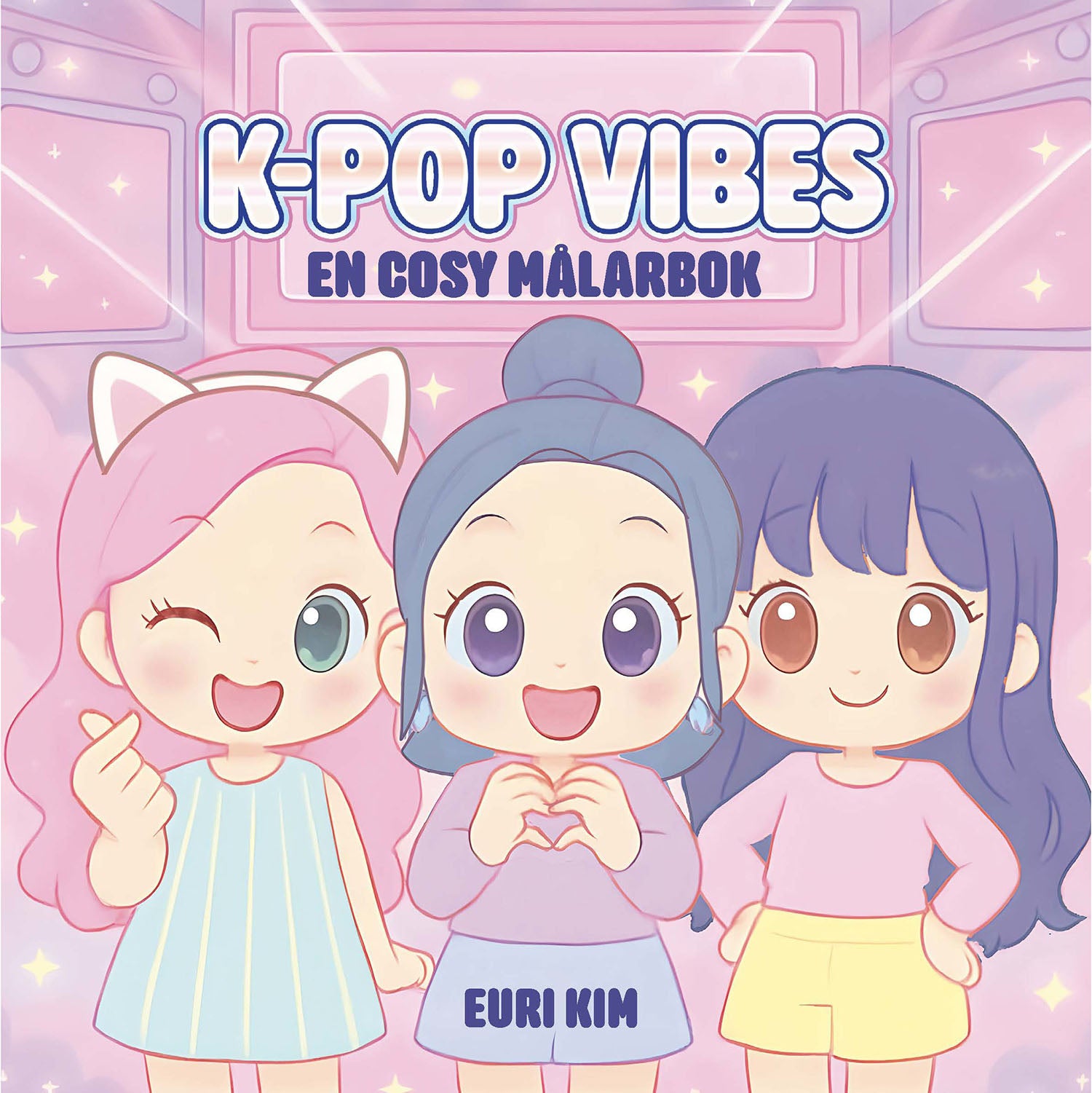 KPOP Målarbok : Cozy K-pop vibes