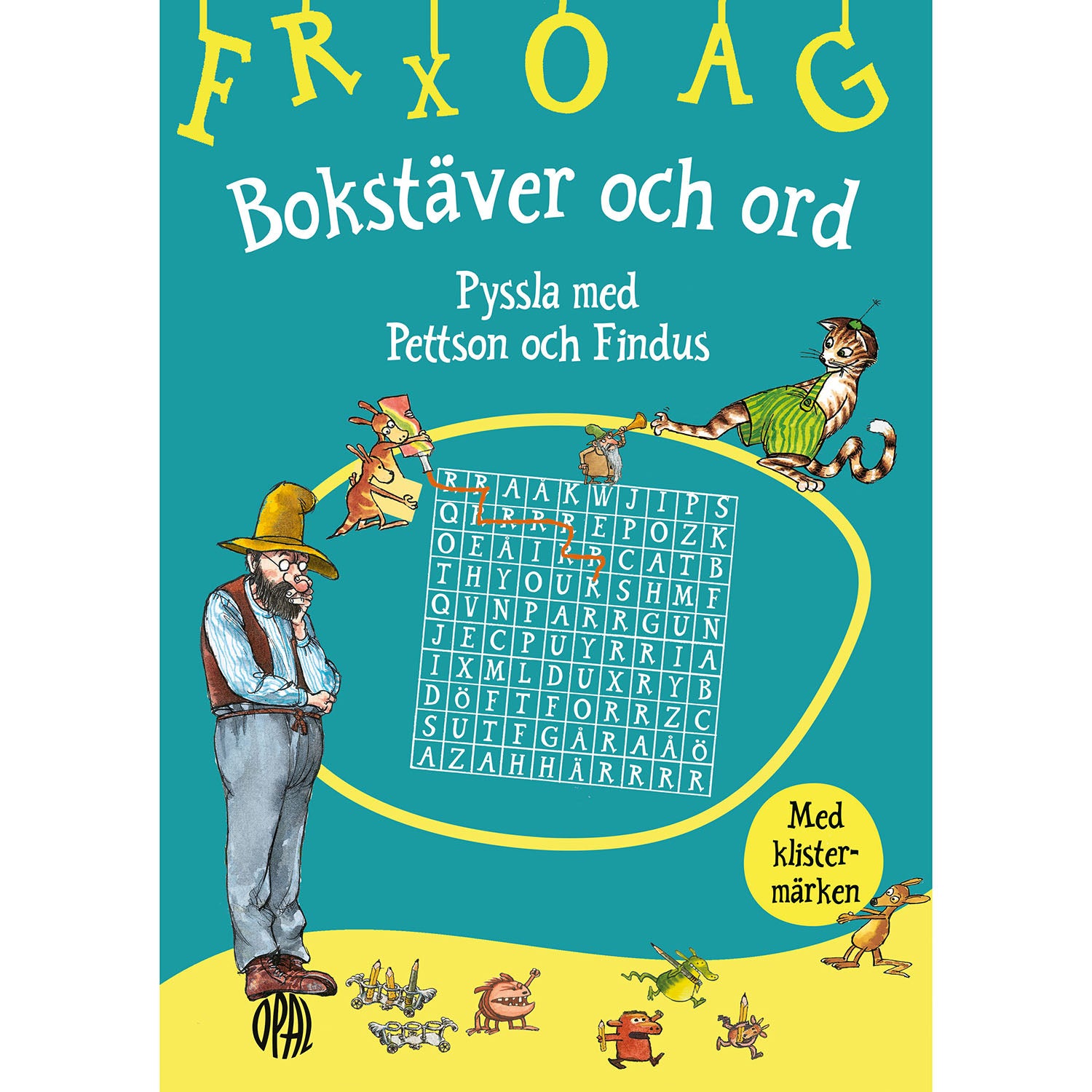 opal-forlag-pyssla-med-pettson-och-findus Bokstäver och ord