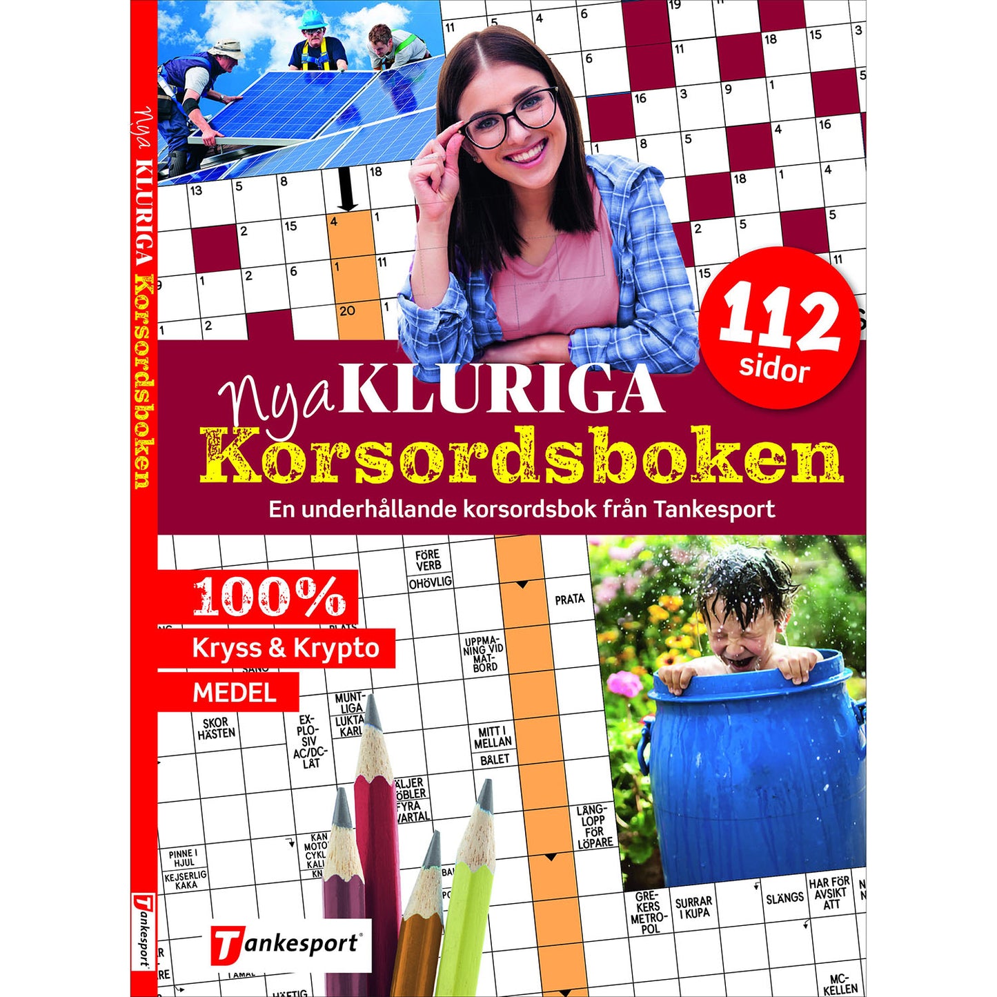FÖRLAGSSYSTEM Nya kluriga korsordsboken