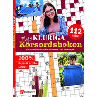 FÖRLAGSSYSTEM Nya kluriga korsordsboken
