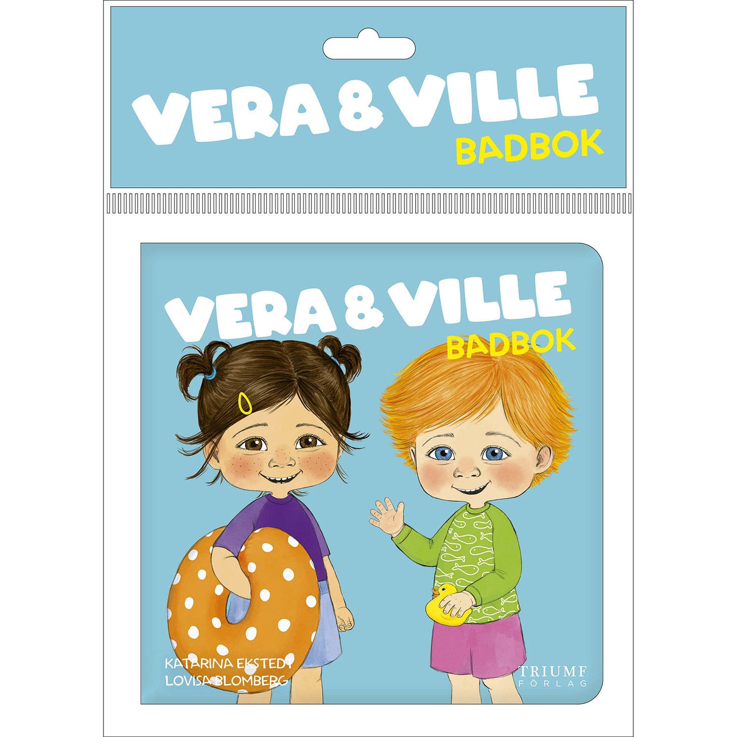 TRIUMF FÖRLAG Vera och Ville - BADBOK