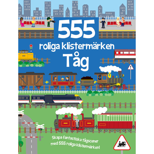 LIND & CO 555 roliga klistermärken. Tåg