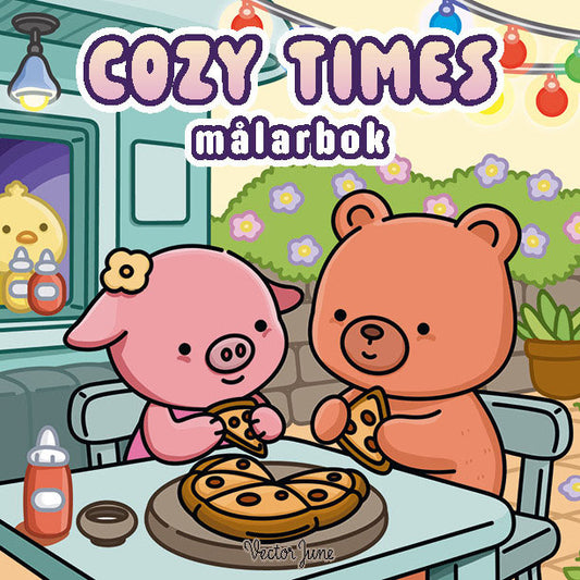 TUKAN FÖRLAG Cozy times målarbok