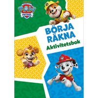 PAW PATROL Börja räkna: Aktivitetsbok