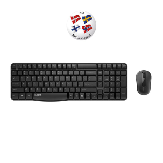 RAPOO Keyboard/Mice Set X1800S