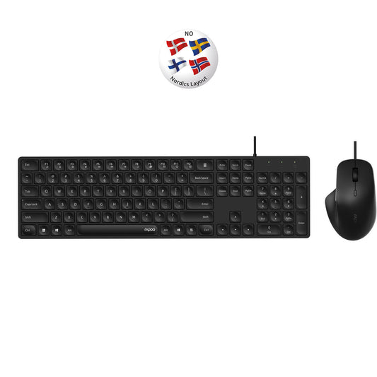 RAPOO Keyboard/Mice Set NX8020