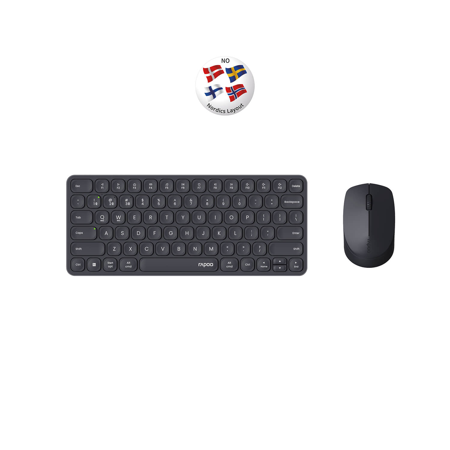 RAPOO Keyboard/Mice Set 9010M
