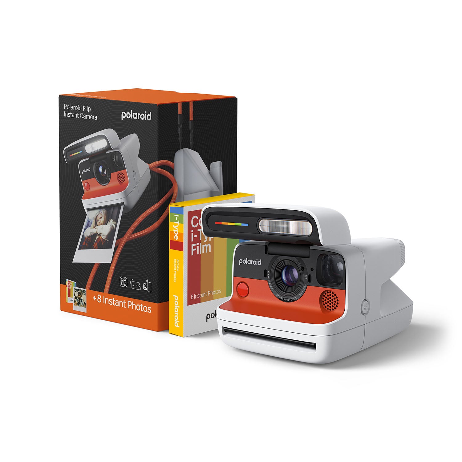 polaroid-polaroid-camera-flip-white Color Film Bundle (8 photos)