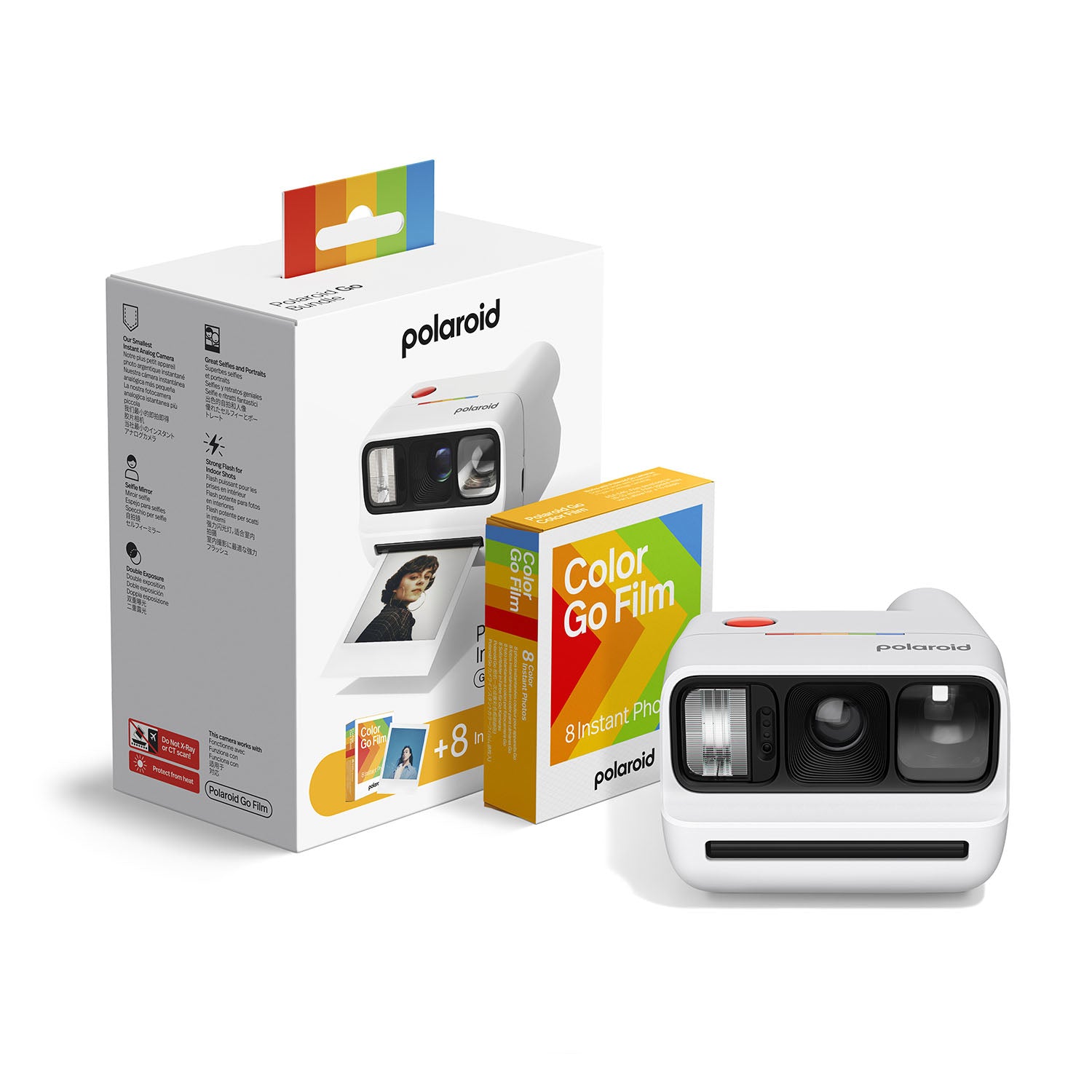 polaroid-polaroid-camera-go-gen-3 White Color Film Bundle