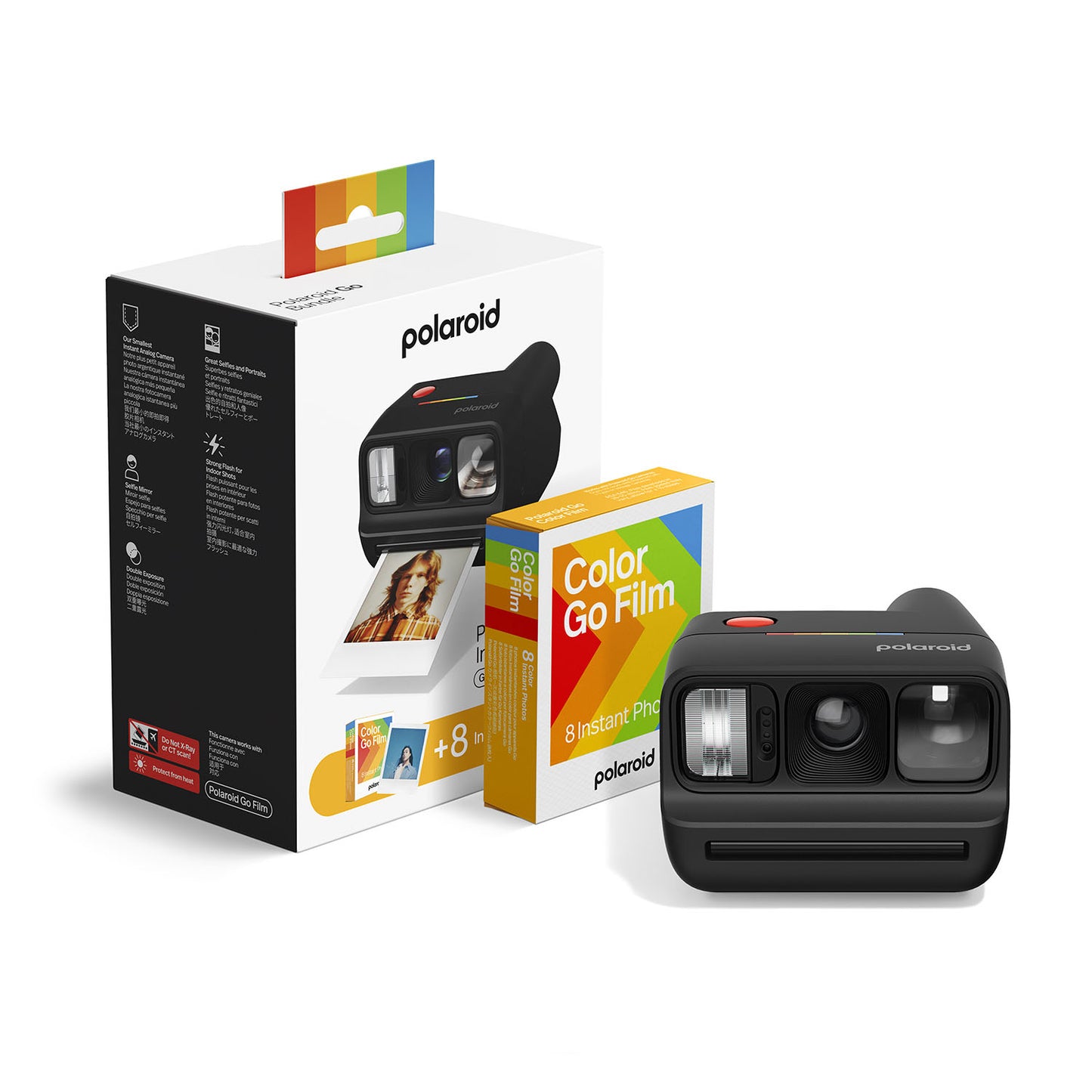 polaroid-polaroid-camera-go-gen-3 Black Color Film Bundle