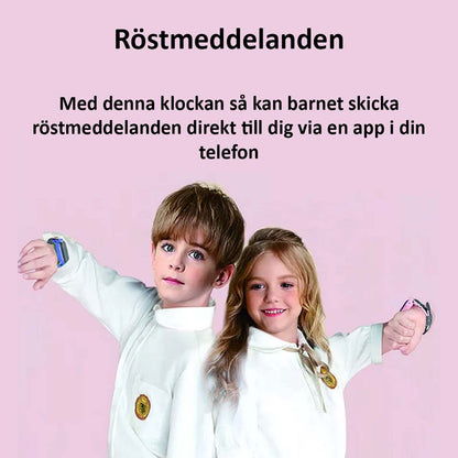 Smartwatch barn i 3 olika kulörer vattentät röstmeddelande