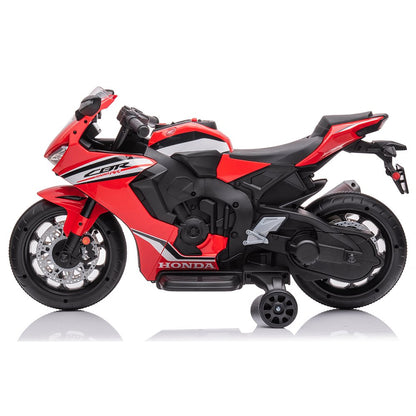 Honda CBR1000R elmotorcykel för barn 12V – med LED-ljus & ljud | Motorcykel barn 3+ år
